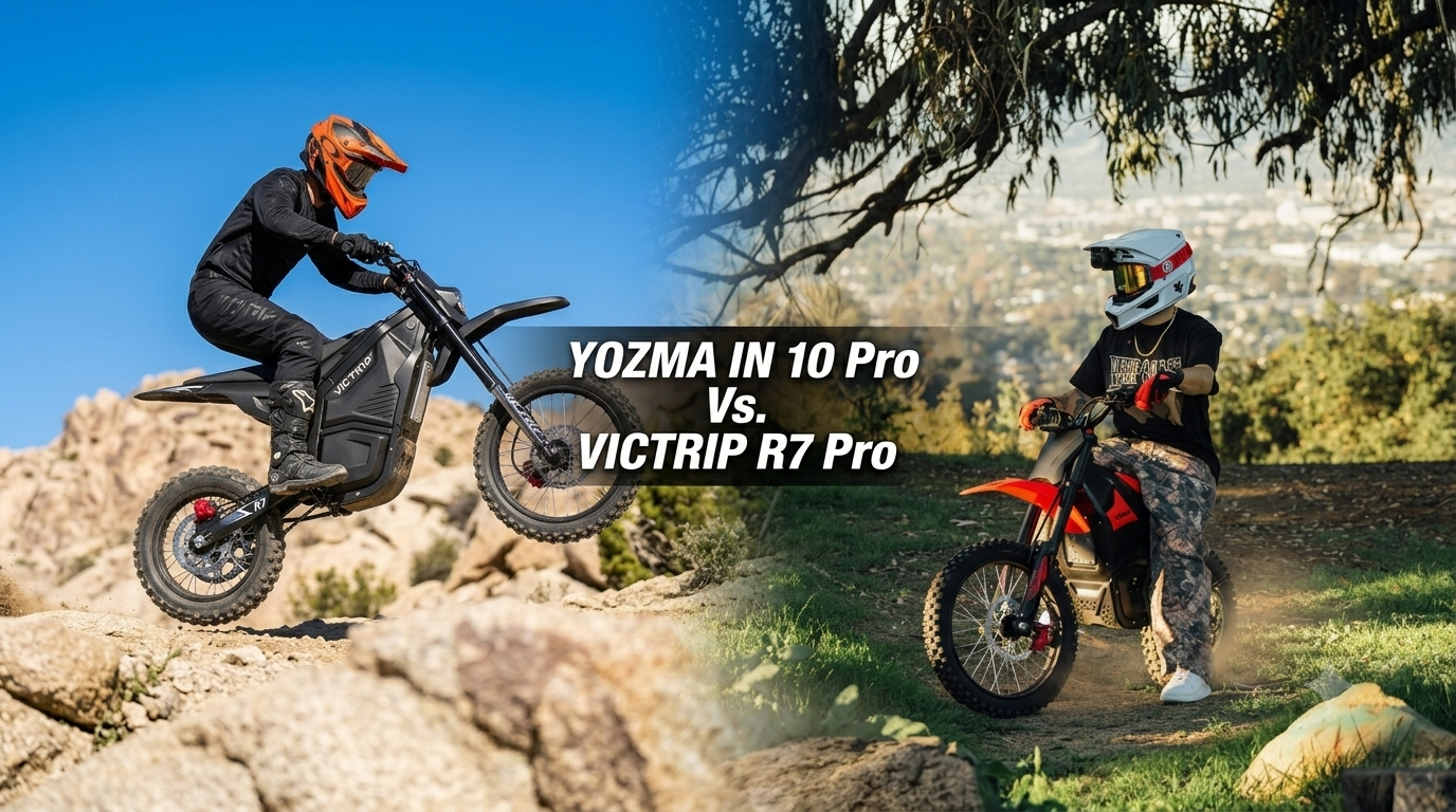 Yozma In 10 Pro Vs Victrip R7 Pro Dirt Bike