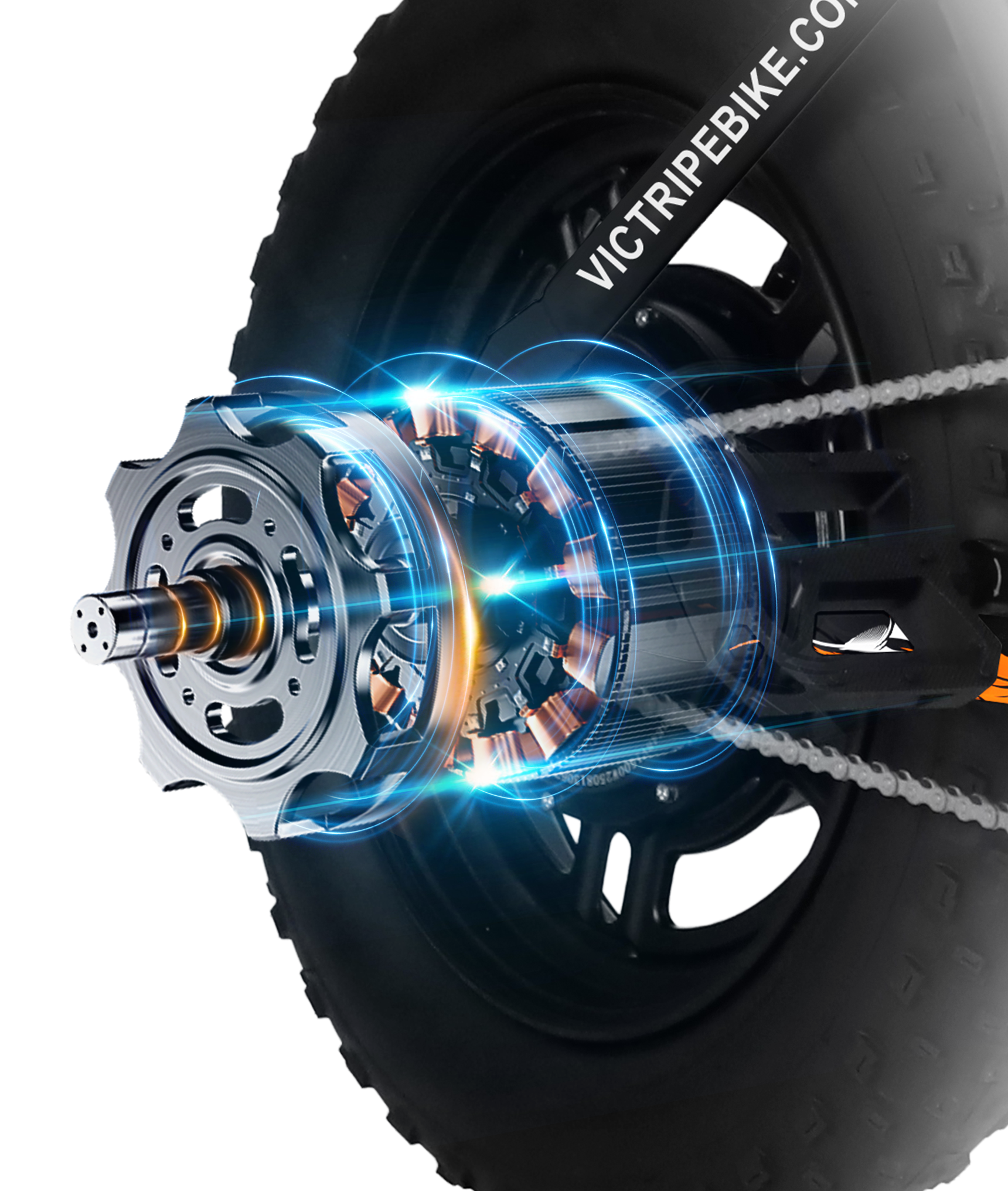 Electric Moped Cycle 1000W | VICTRIP