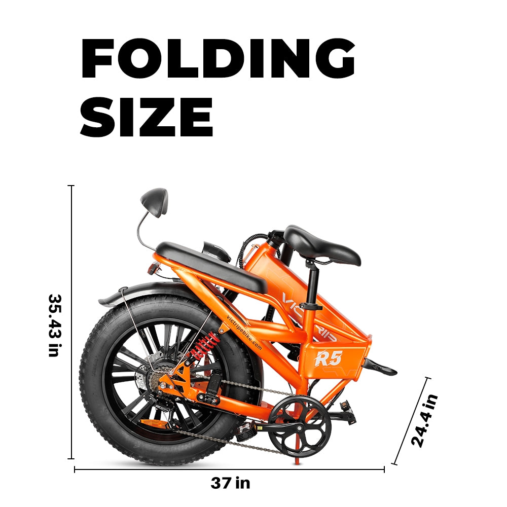 Folding Ebike Fat Tire | VICTRIP