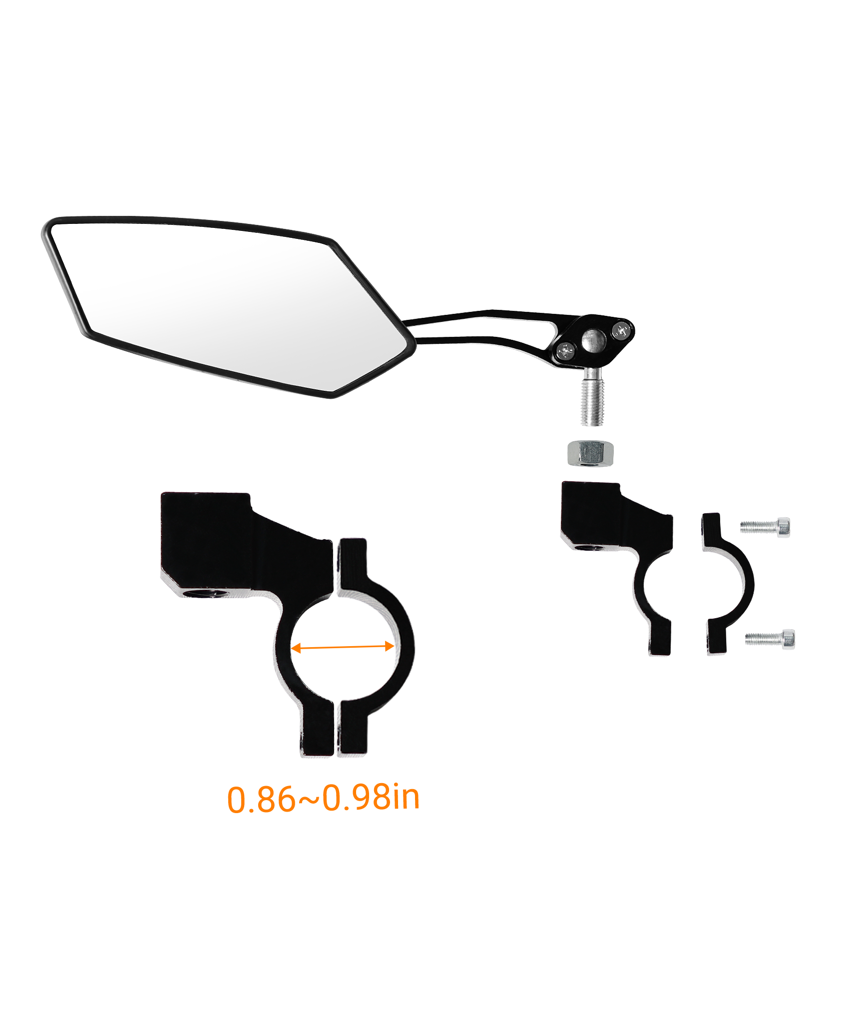 HD Electric Bicycle Mirrors | VICTRIP
