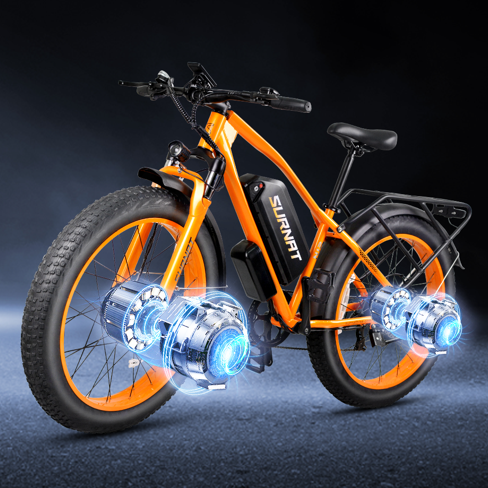 Dual Motor Fat Tire Electric Bike | VICTRIP