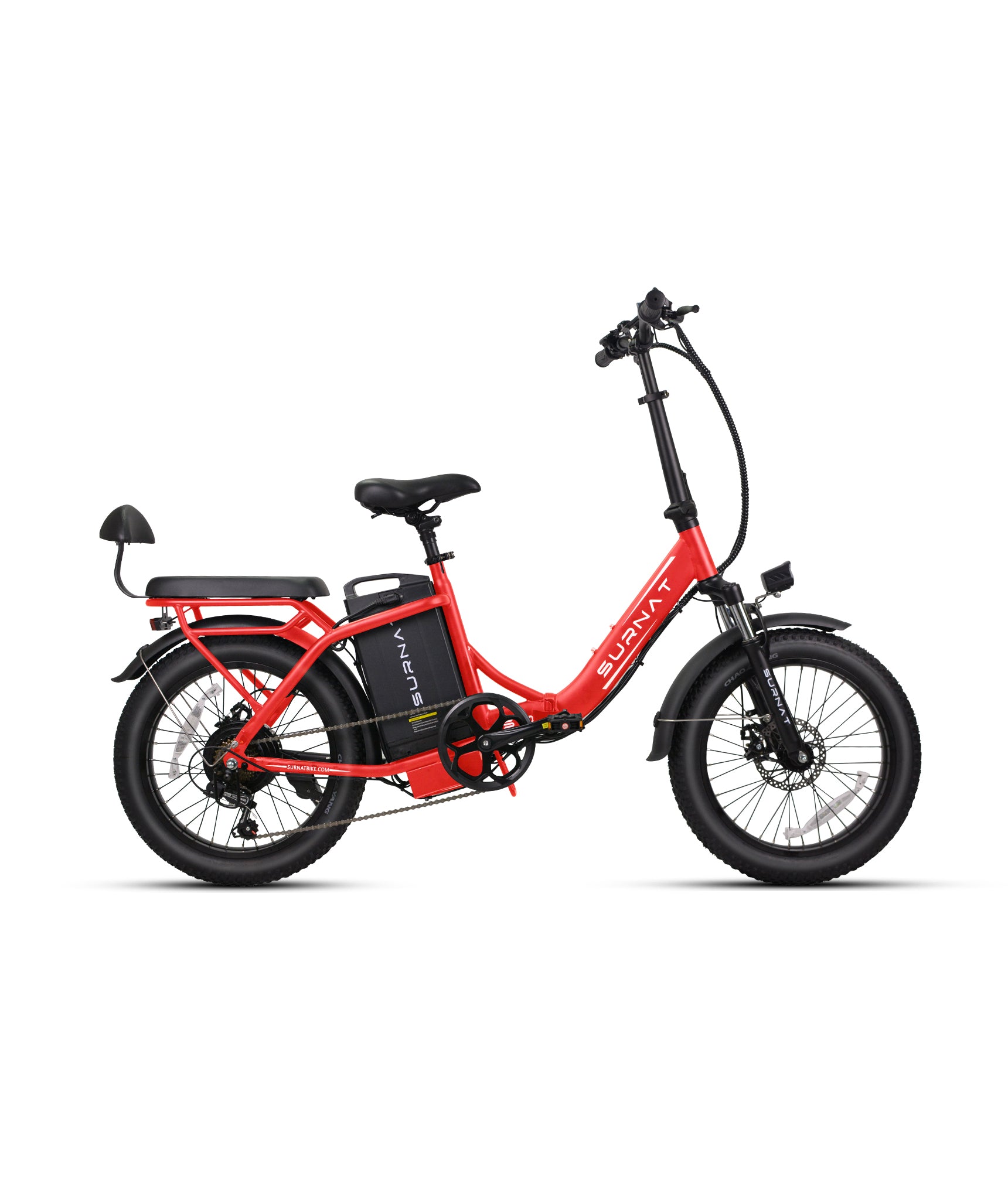 RED Folding Electric Bicycle | VICTRIP
