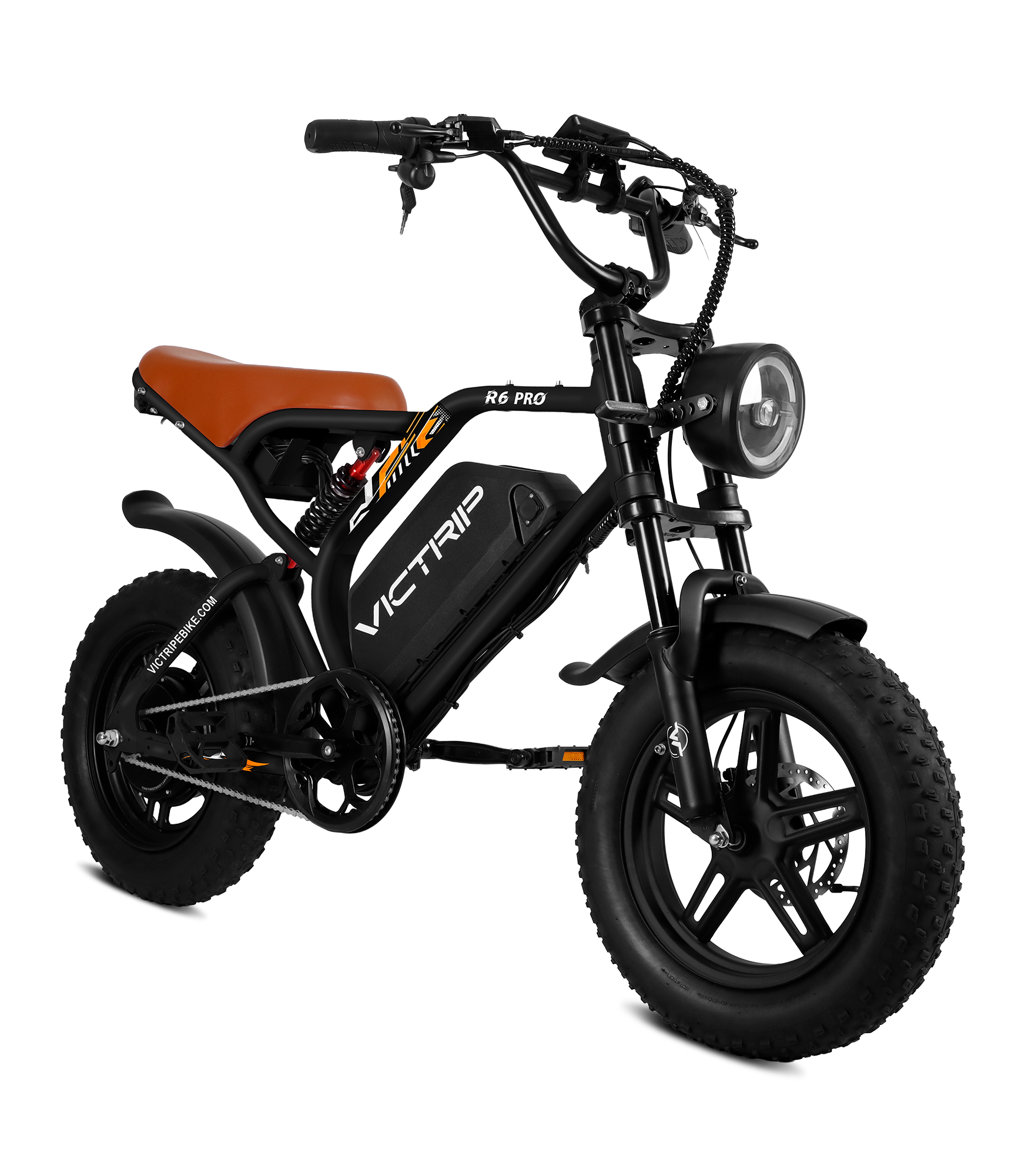 Black Electric Bike All Terrain | VICTRIP
