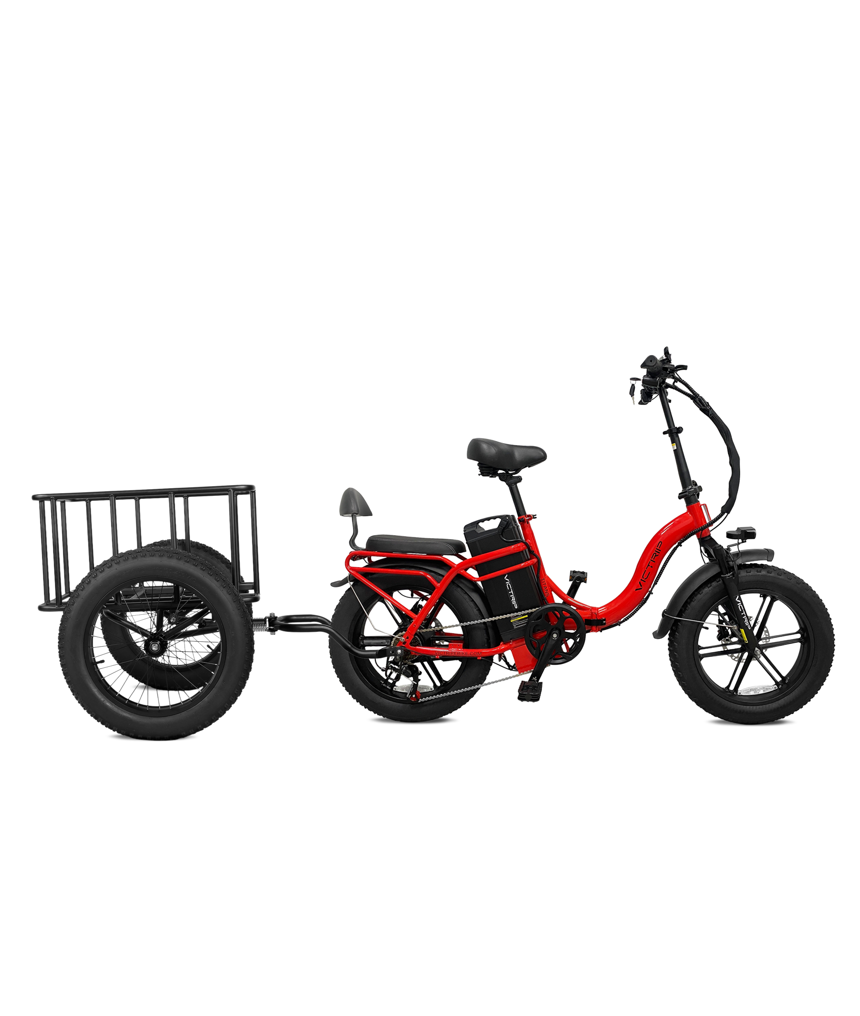 60AH  Electric Bike With Trailer | VICTRIP