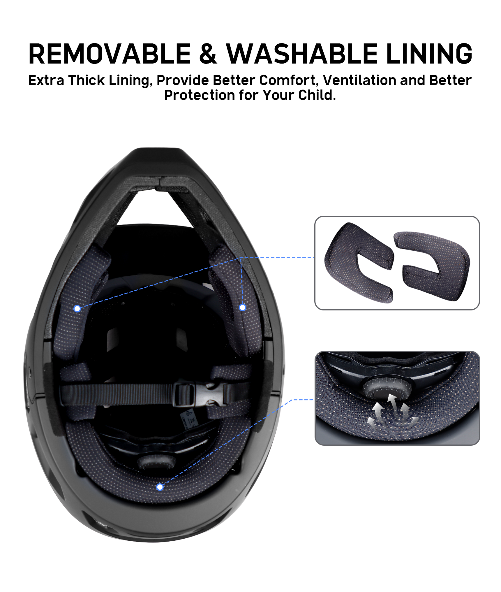 Motorbike Black Helmet | VICTRIP