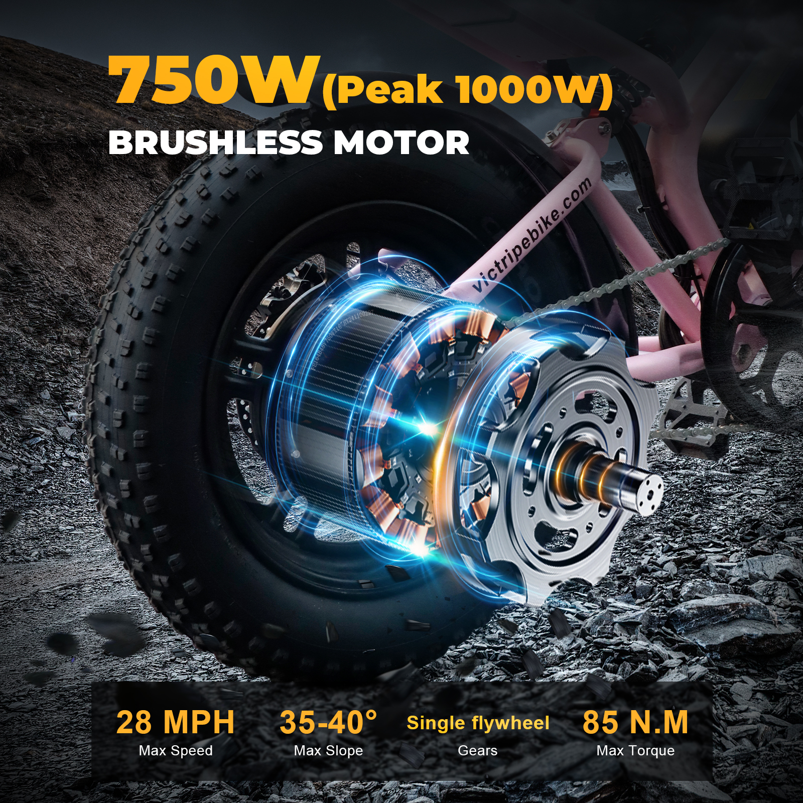 750W Best Ebikes For Teens | VICTRIP