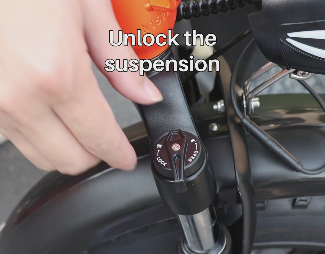 Load video: Adjustable Front Fork Ebike | VICTRIP