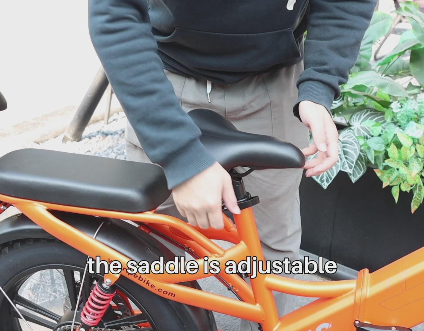 Load video: Electric Bicycle Seats | VICTRIP