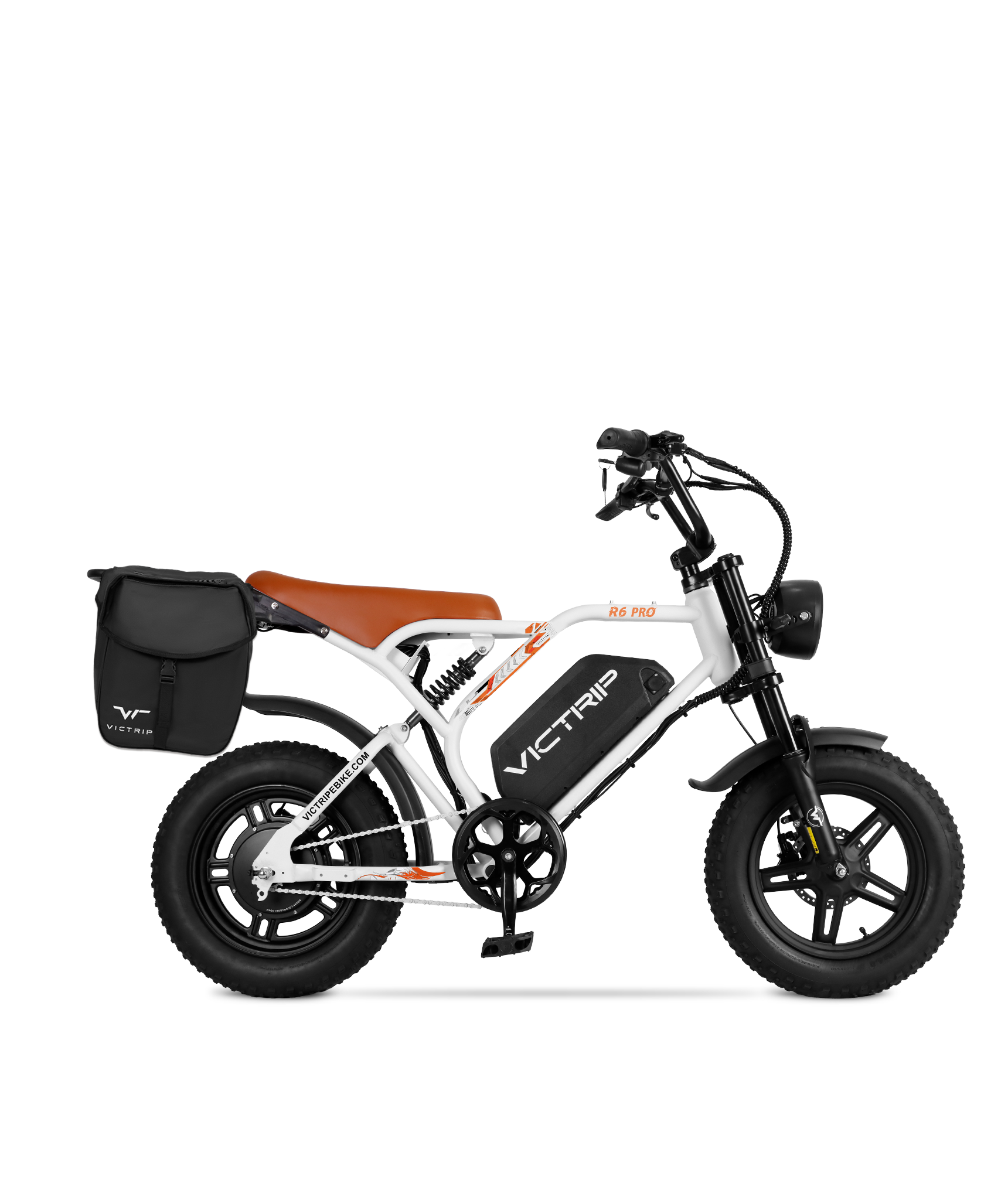 VICTRIP®R6 Pro - 1500W Full Suspension Moped Style EBike
