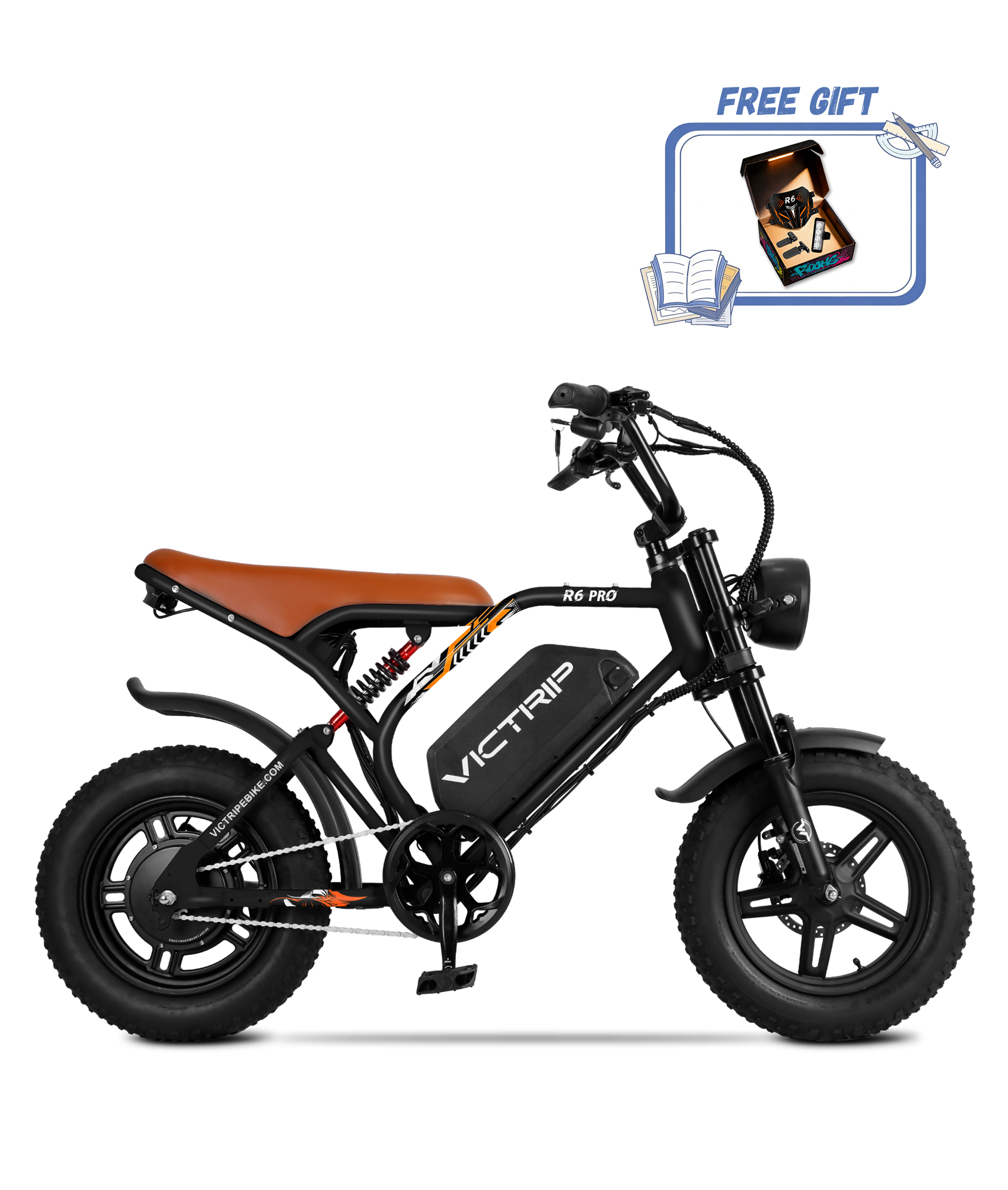 Full Suspension Moped Electric Bikes | VICTRIP
