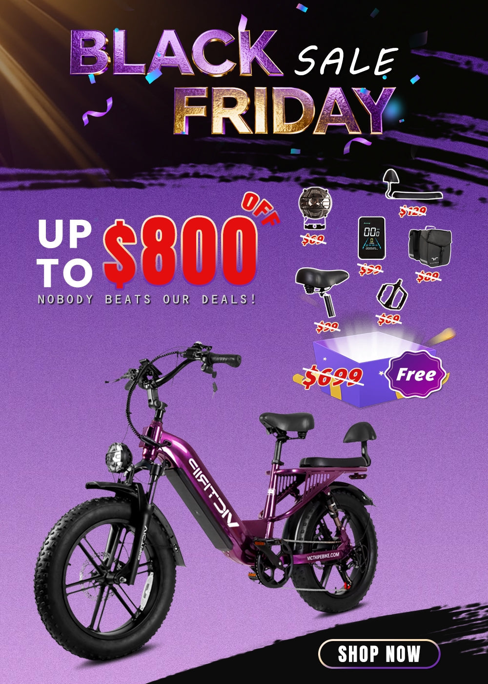 Big Tire Electric Bicycle​ | VICTRIP