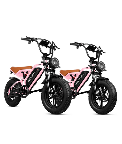 Pink Electric Bikes For Adults | VICTRIP