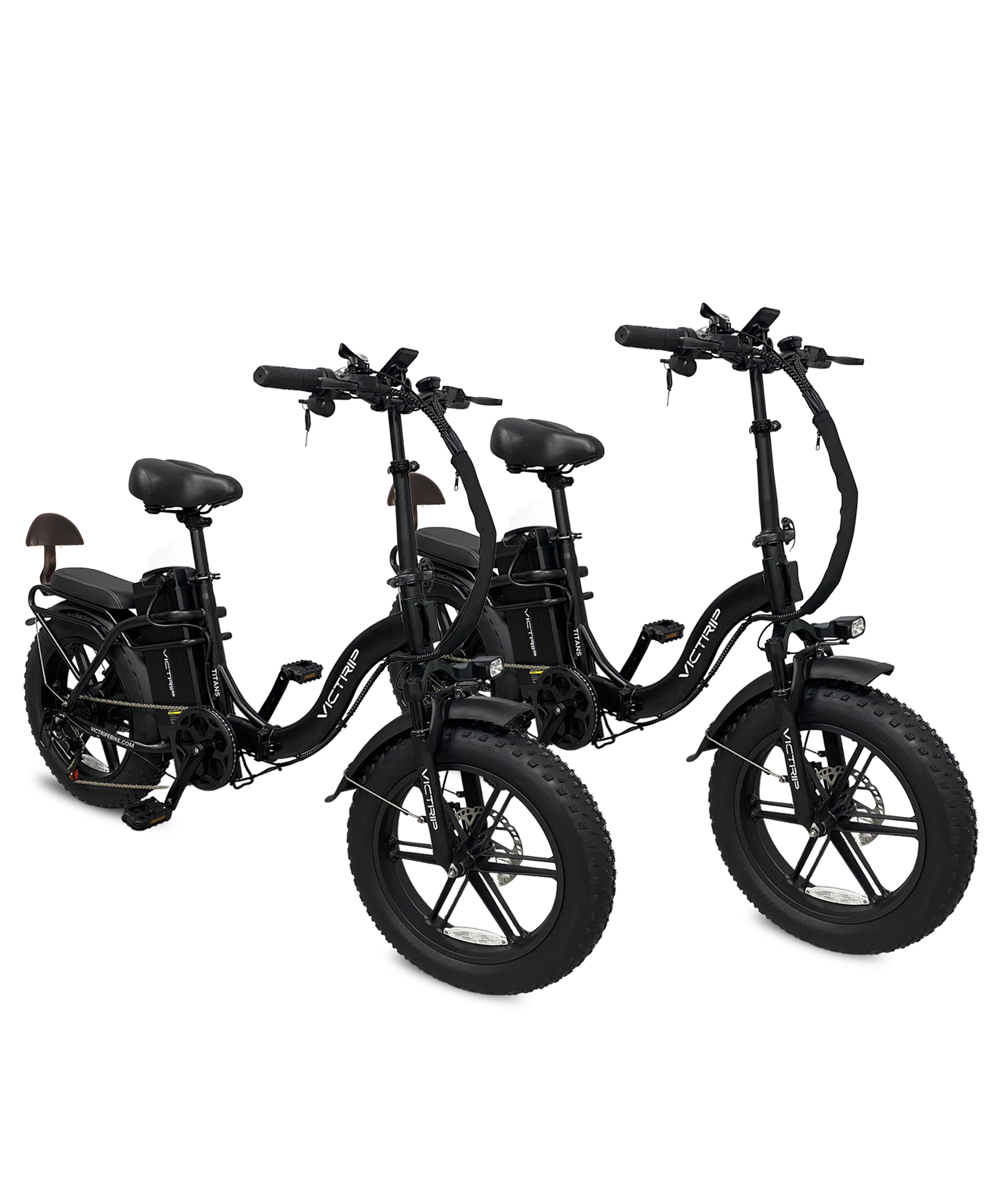 Long Range Electric Bike Black | ​VICTRIP