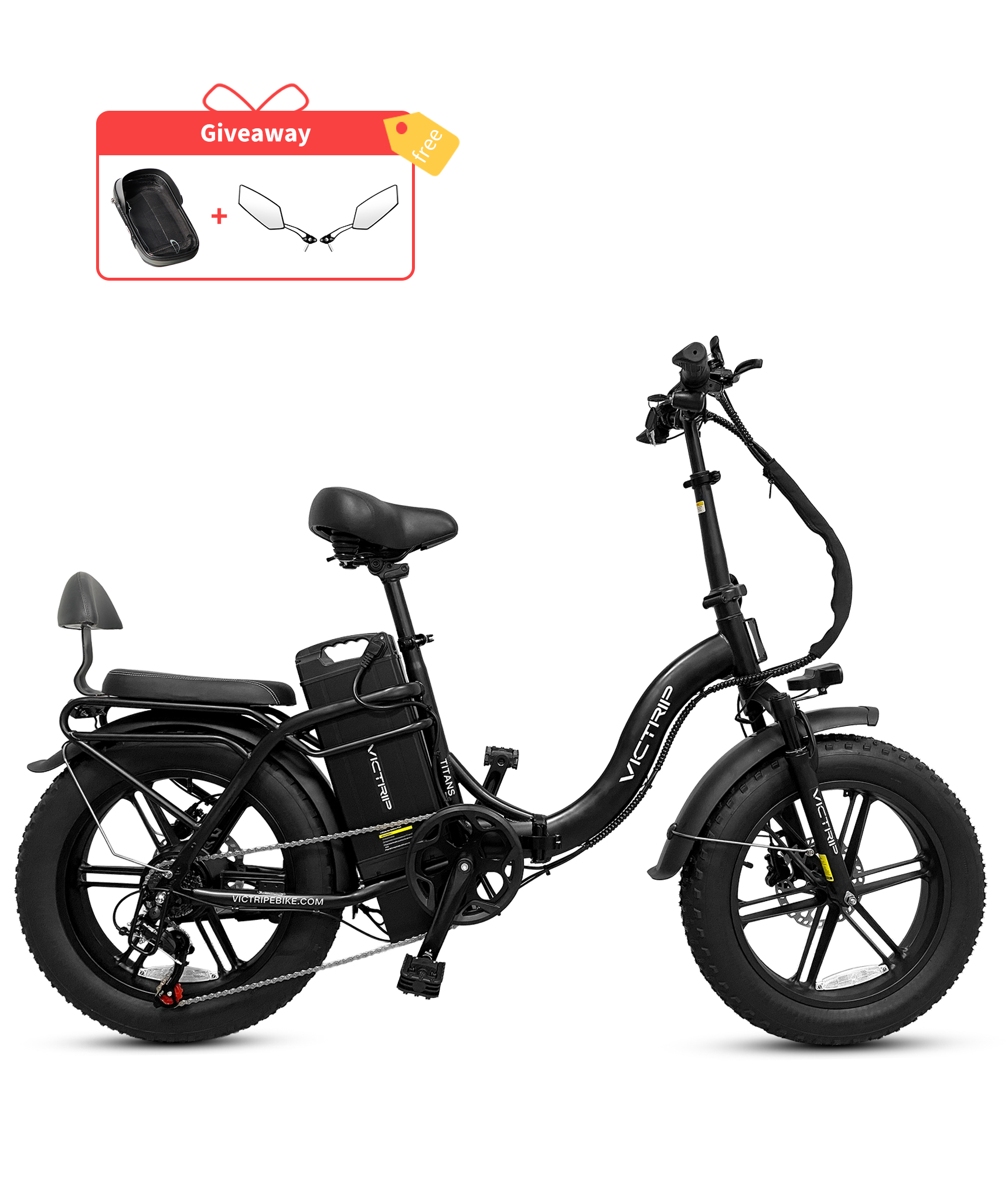 48v60AH Ebike Battery Lightest Electric Bicycle | VICTRIP