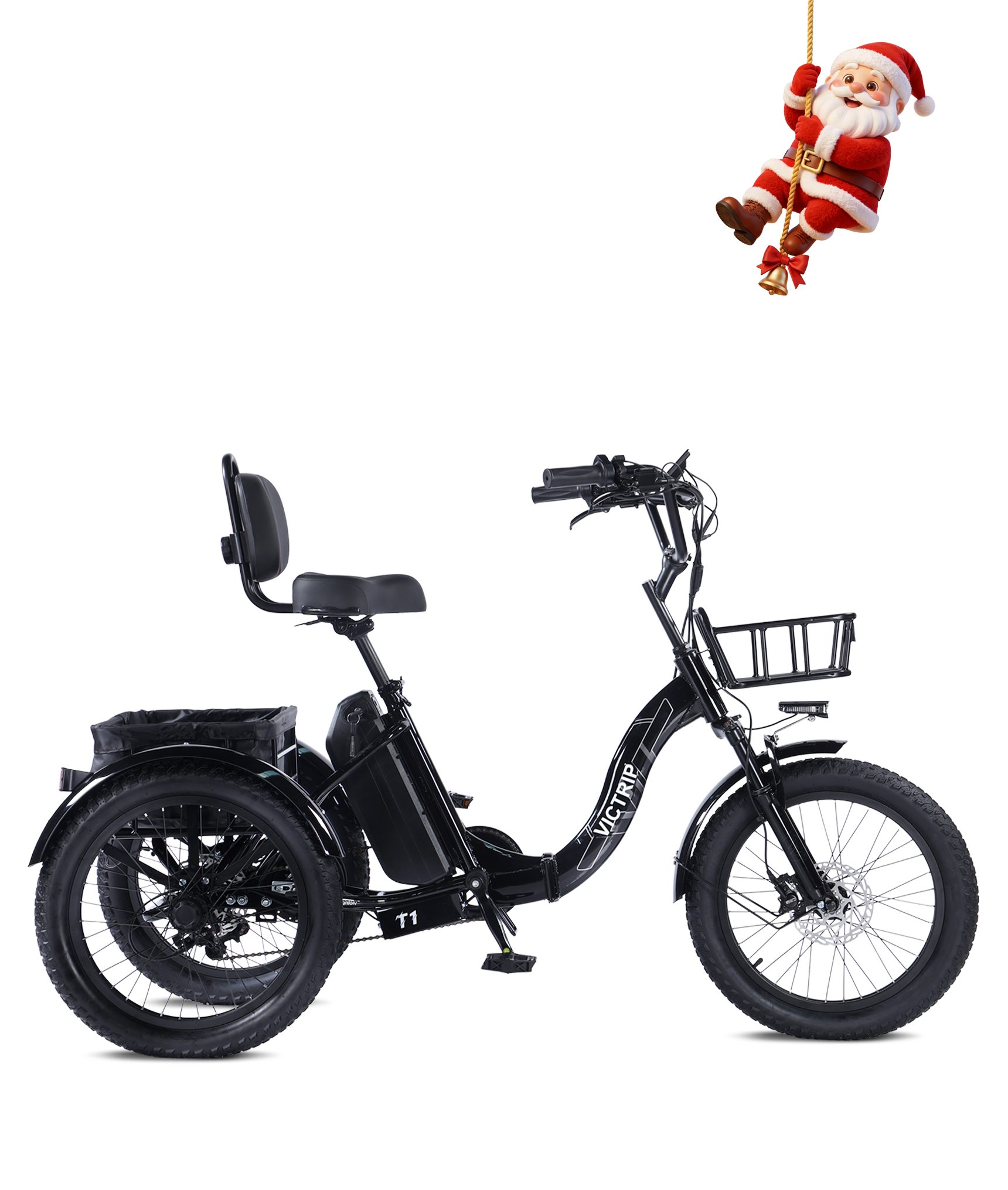 VICTRIP® T1 Folding Electric Trike