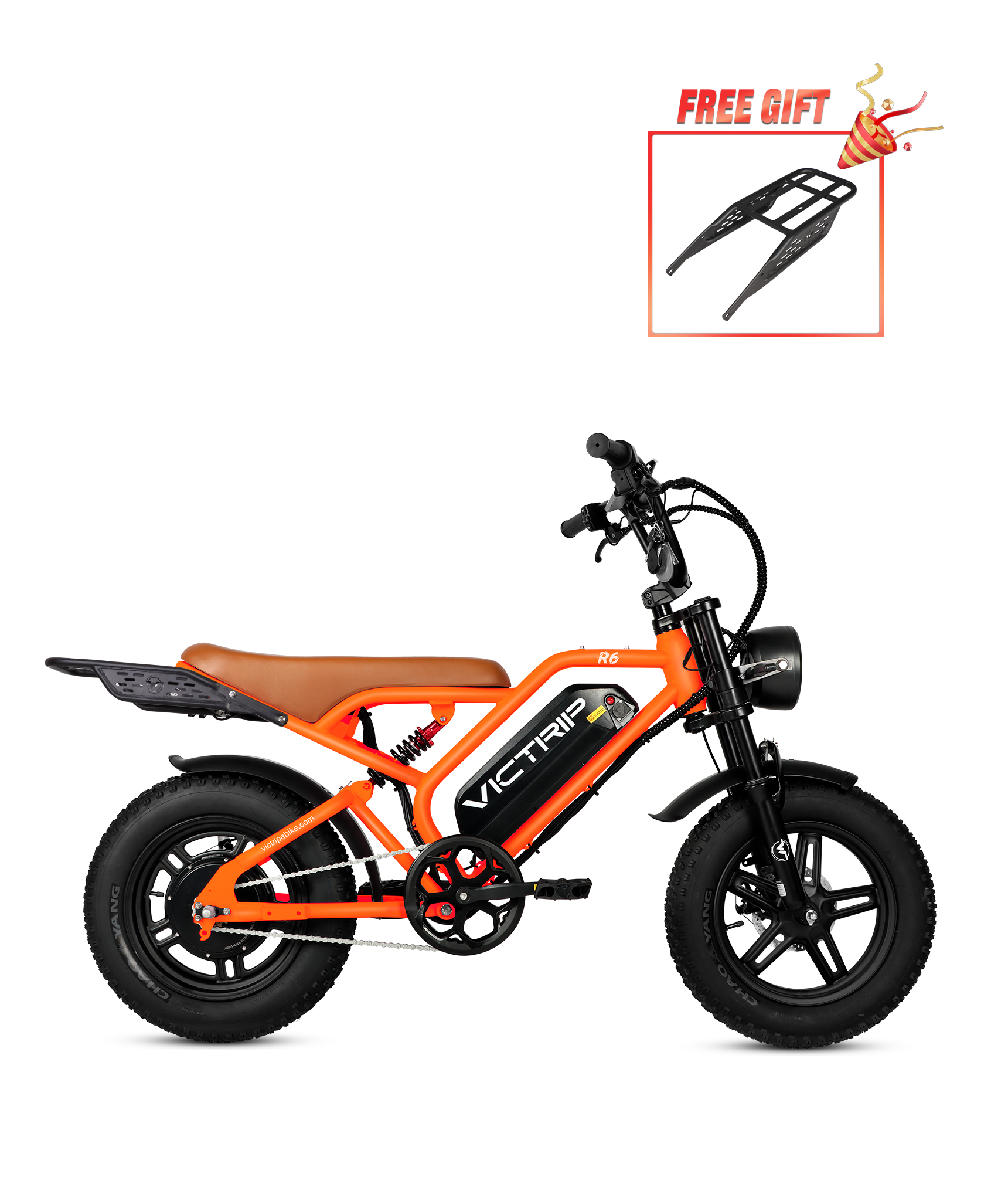 Moped Style Electric Small Bicycle​ | VICTRIP