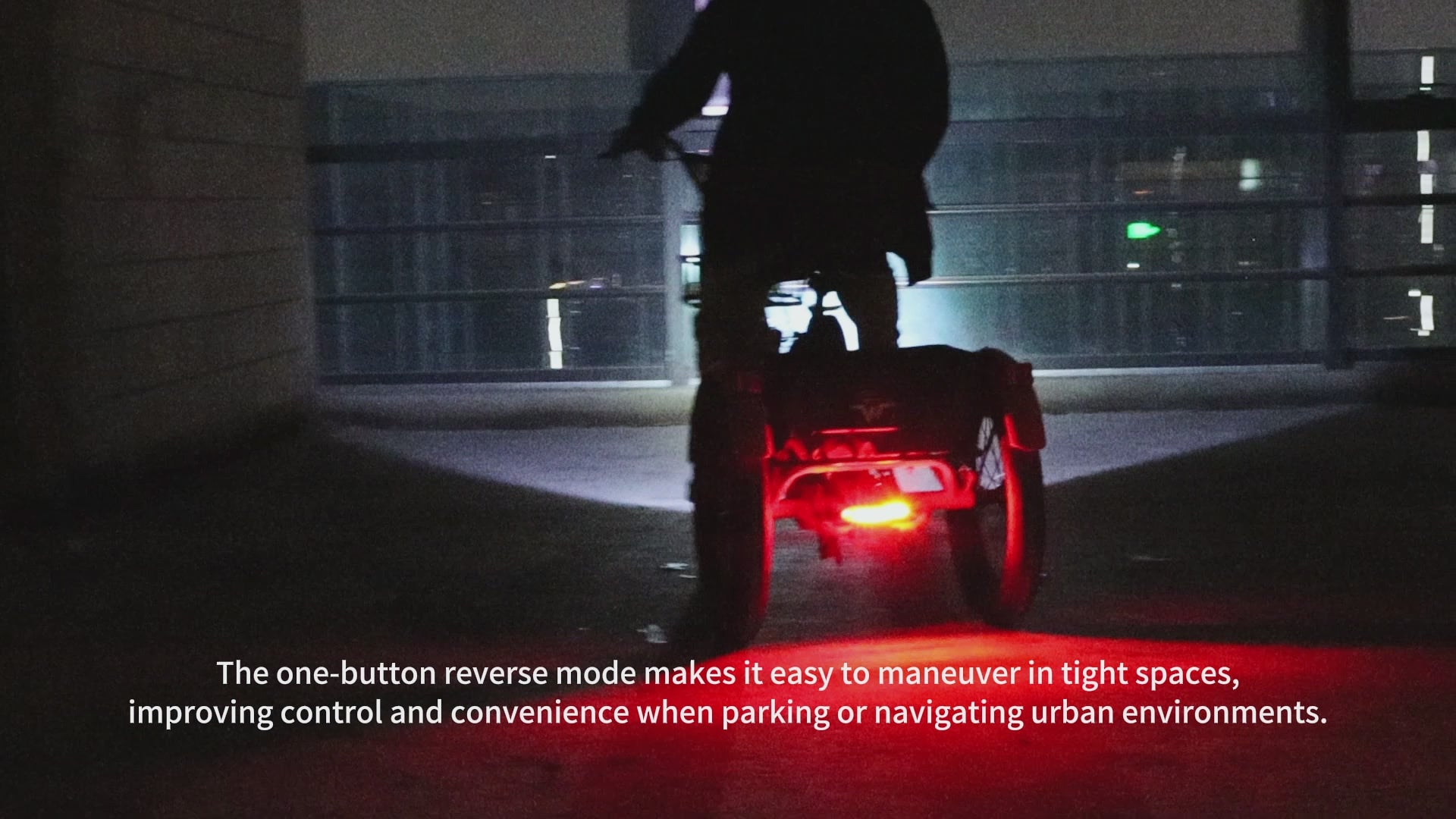 Load video: t1-everse-riding-mode-electric-tricycles​ 