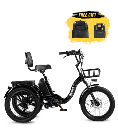 Electric Three Wheel Bikes For Adults | VICTRIP